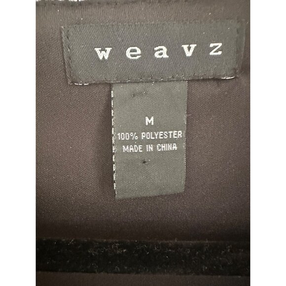 Womens Medium Black Silver Sheer Embroidered Open Front Jacket Shrug Wedding - Picture 7 of 7